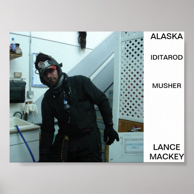 Lance Mackey poster (Frente)