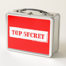 Lancheira extremamente secreto do metal