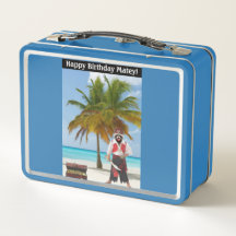 lancheira. Feliz Aniversário Matey!