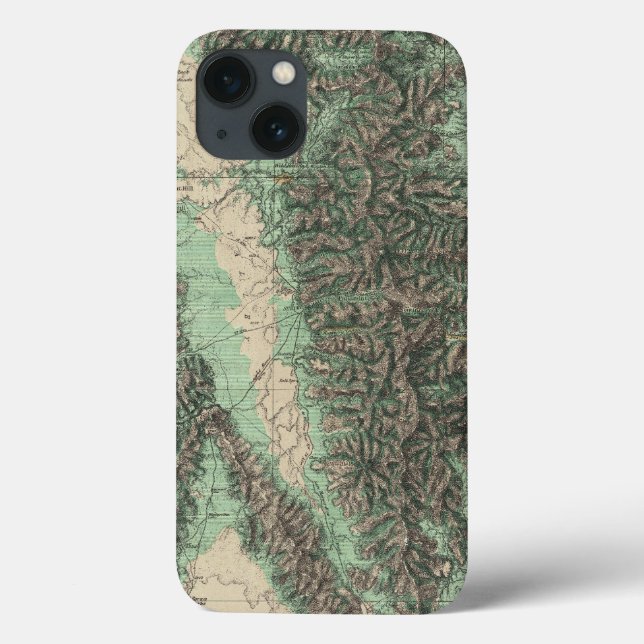 Land Classification of Eastern California (Verso)