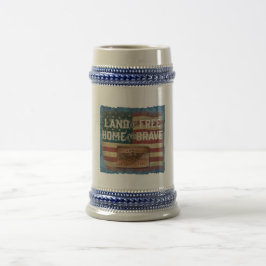Land of the Free - Beer Stein