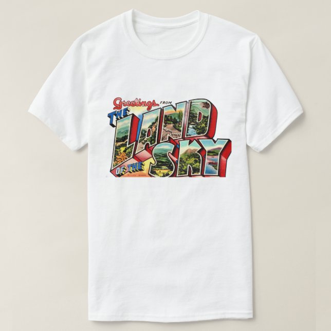 Land of the Sky NC T-Shirt (Frente do Design)