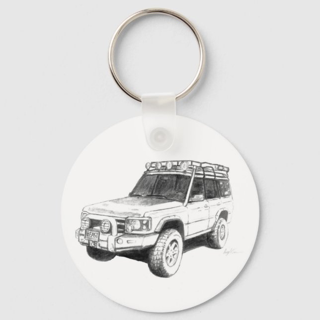 Land Rover Chaveiro Art (Frente)