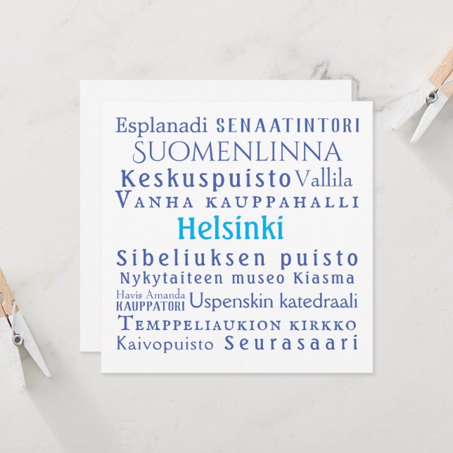 Landmarks de Helsínquia (Frente/Verso In Situ)