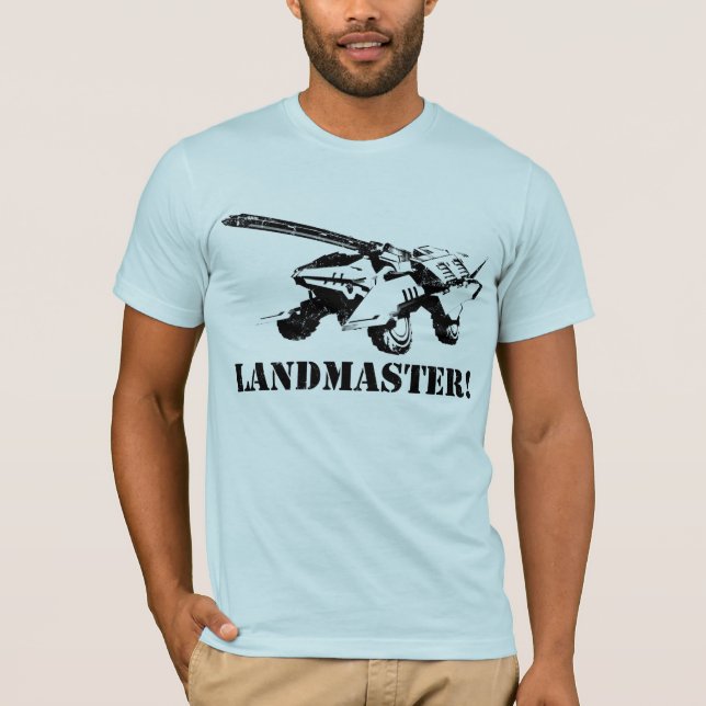 Landmaster! - T-shirt leve (Frente)