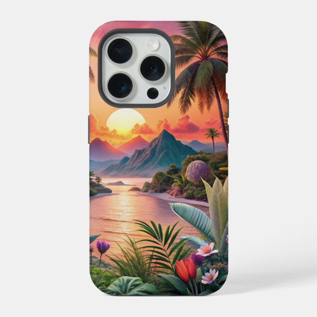 Landscape Tropical Beach (Verso)