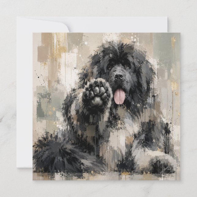 Landseer Abstrato (Frente)