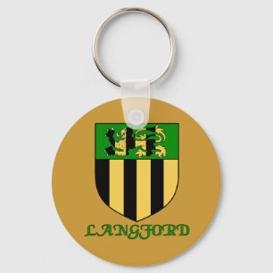 Langford Family Shield Chaveiro