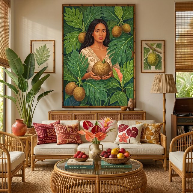 Lani em impressão de tela de fruta-pão (Criador carregado)