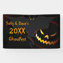 Lanterna de Banner Personalizado do Partido Hallow