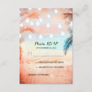 lanterna de praia brilha luz rosa casamento RSVP