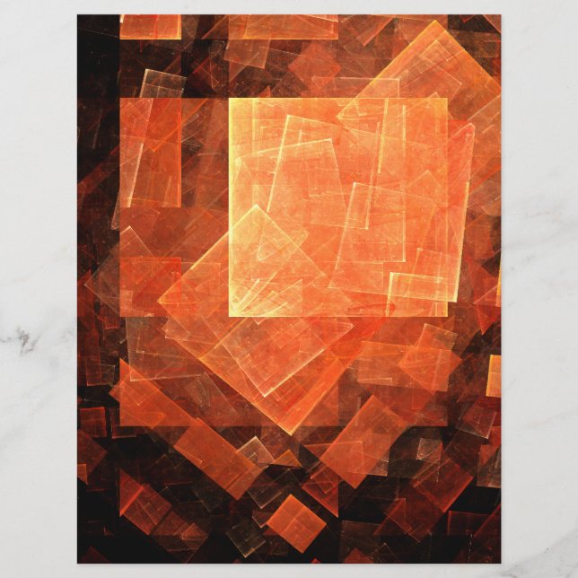 Lanterna Leve Abstrato de Arte (Frente)