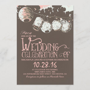 lanterna romântica lança convite para casamento vi