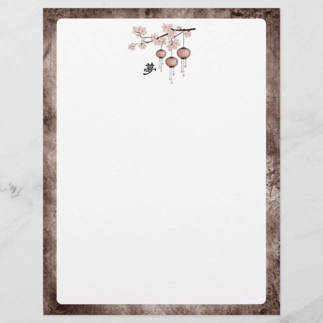 Lanternas cor-de-rosa "Sonho" (Frente)