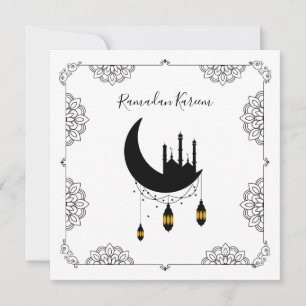 Lanternas da Lua da Mesquita Ramadã