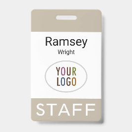 Lanyard do clipe do Crachá do nome do Funcionarios