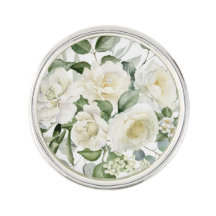 Casamento Elegante Floral Branco Vintage