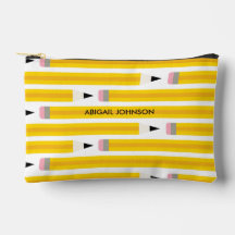 Lápis Amarelo Personalizado