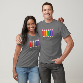Lápis Bonitos - Camiseta Personalizada