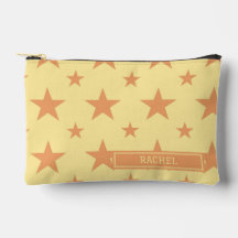 Lápis de Constelação de Estrelas Laranja Amarelo