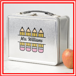 Lápis De Professora De Volta À Apreciação Escolar