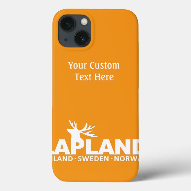 LAPLAND capas de cores personalizadas (Verso)