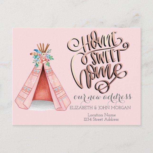 Lar Doce Lar, Anúncio Tribal Tenda Boho (Frente)