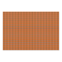 Laranja Abóbora Xadrez Cor Retro
