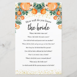 Laranja Citrus Como você conhece bem o jogo da noi