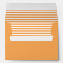 Laranja-claro-poeirento e branco-riscado
