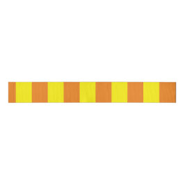 Laranja Clássica do Halloween e Fita Amarela