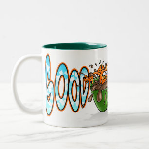 Laranja de Illow - bom dia - caneca
