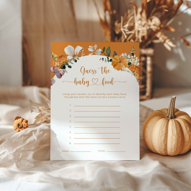 Laranja Fall, abóbora, adivinha o jogo da comida d (Criador carregado)