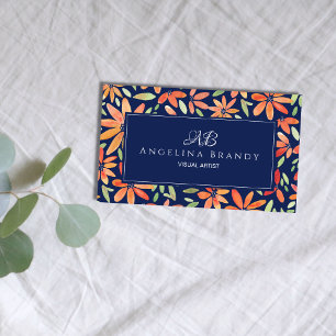 Laranja Feminina - Blush Rosa Cartão de visita