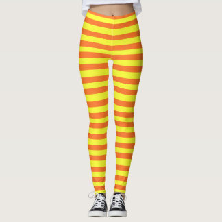 Laranja Halloween, Leggings Amarelas