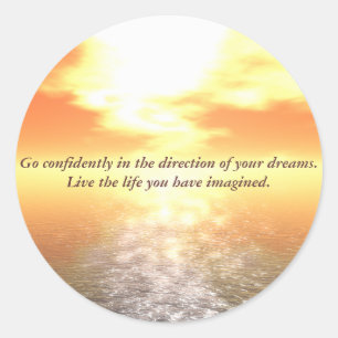 Laranja Inspirador sobre Nome de etiqueta do Mar C