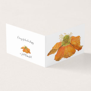 Laranja Islandês Poppy