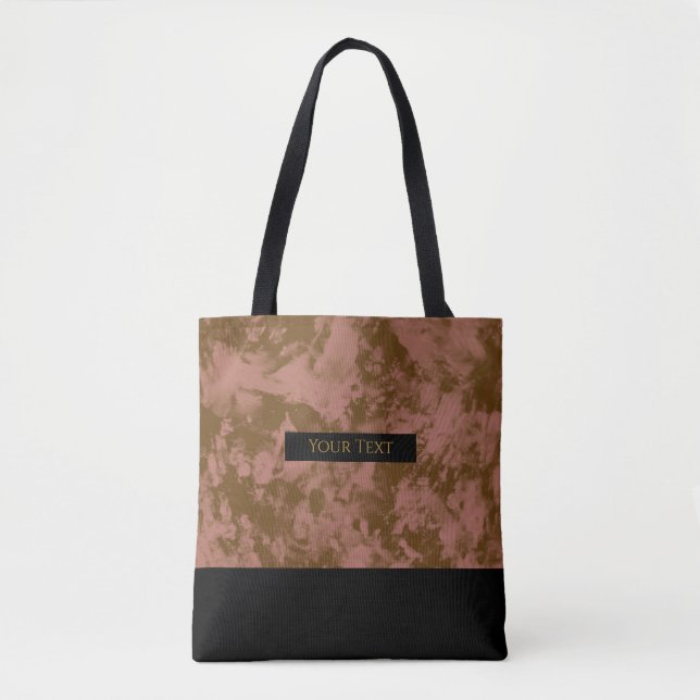 Laranja Marmorizada | Tote de Férias Chic (Frente)
