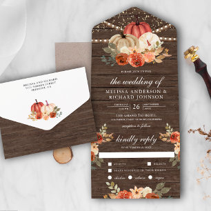 Laranja Queimado Terroso Floral Abóbora Madeira Ca