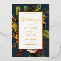 Laranja Rústico | Buquê Floral Vermelho Casamento