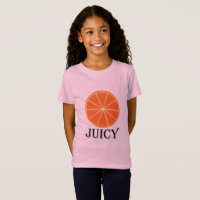 Laranja Suculenta - Camiseta de Jérsei fino para r