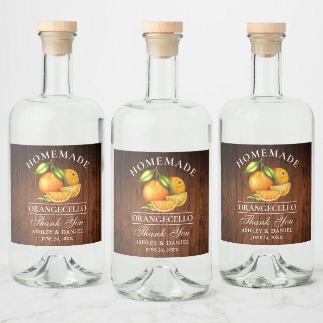 Laranjas Aquáticas Orangecello Madeira de Casament (Garrafas)