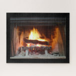 Lareira de 16" x Quebra-cabeça de 20" com caixa de<br><div class="desc">Um fogo rude em uma lareira para ajudá-lo a ficar quente em sua casa durante o inverno e juntar essa quebra-cabeça vai fazer maravilhas em sua alma. Este coração traz calor ao seu coração e alma e conjuga muitos sentimentos e ideias quentes. Esta é uma fotografia da minha pequena lareira...</div>