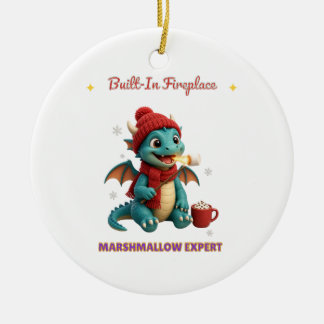 Lareira Embutida Natal Arrastão Enfeite