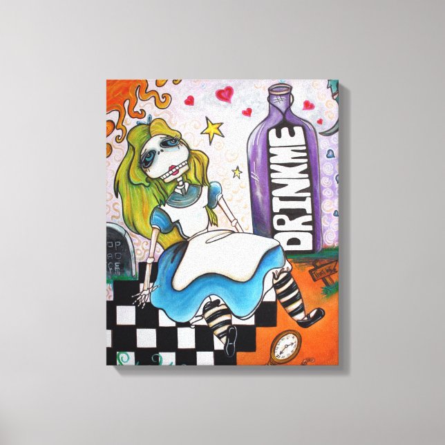 Largar Morto Alice Canvas (Frente)