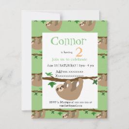 Largura, convite de aniversário