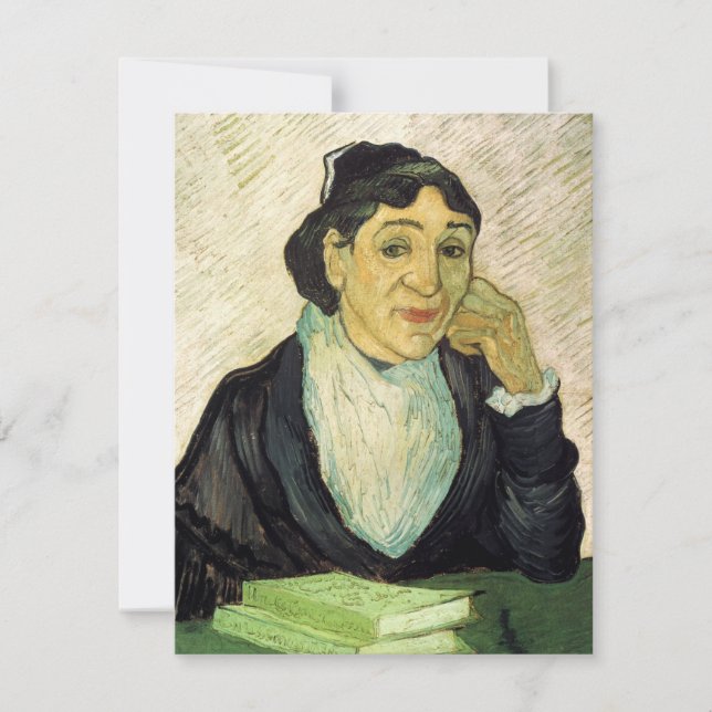 L'Arlesienne (Madame Ginoux) por Vincent van Gogh (Frente)