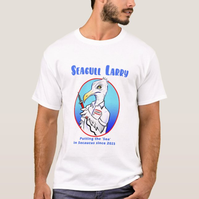Larry, a camisa do Seagull (Frente)