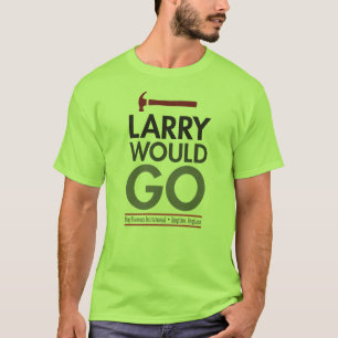 Larry iria - o t-shirt de moldação dos