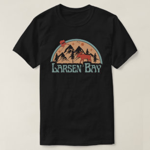 Larsen Bay, Alaska-Camisa T-Shirt